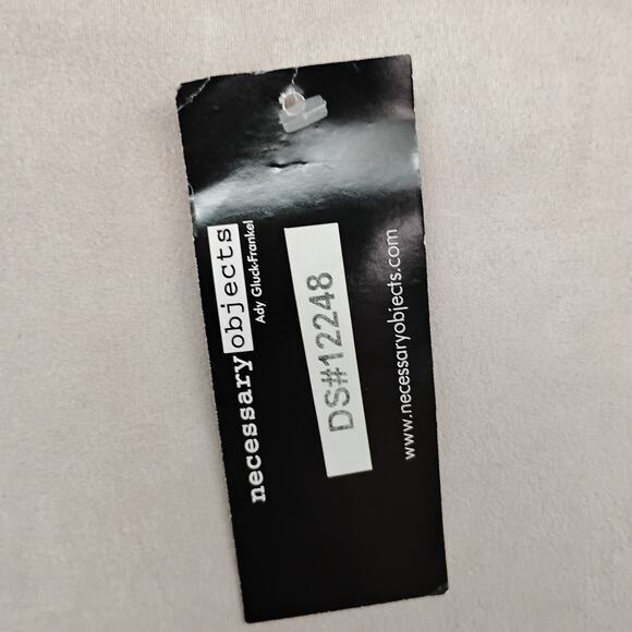 Necessary Objects Dress Size XS/Small Gray Fringe Hem Short Sleeve Zipper Back - Picture 8 of 10